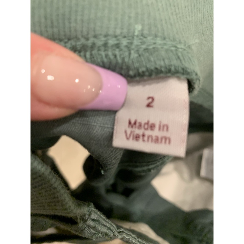 Carhartt Women's Force Loose Fit Work Shorts Teal Green Womens Size 2 - Picture 3 of 7